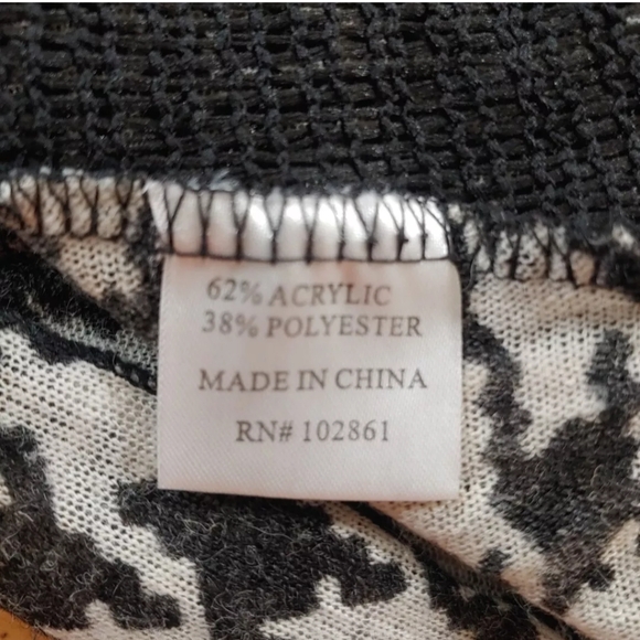 Paris Mues Sequin Cardigan Sweater Woman Med Patchwork Crochet Fairy Witchy Boho - Picture 7 of 9